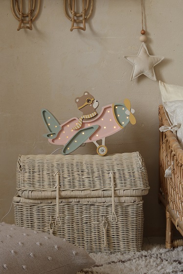 Little Lights, Nattlampe til barnerommet, Vintage fly Candy - Bilde 6