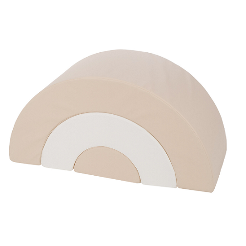 Babylove, Byggbare klosser Rainbow, beige - Bilde 2