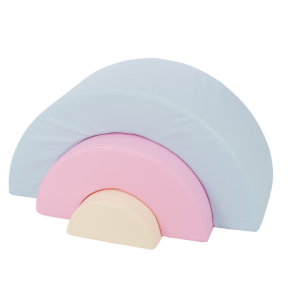 Babylove, Byggbare klosser Rainbow, pastell