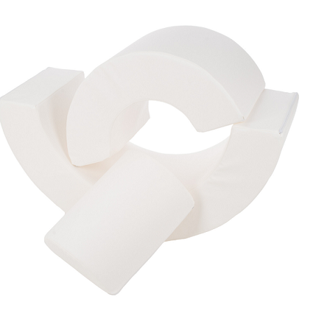 Babylove, Byggbare klosser Rainbow, hvit - Bilde 3