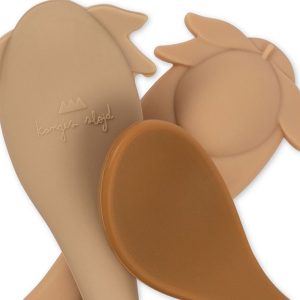 Konges Sløjd, silikonskjeer Lemon 3-pack, Rose mix