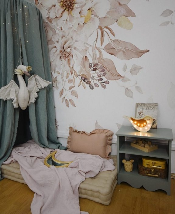Dekorillo, veggmaleri Boho bloom