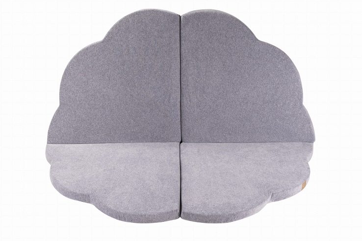 Meow, fleksibel lekematte Cloud, lysgrå