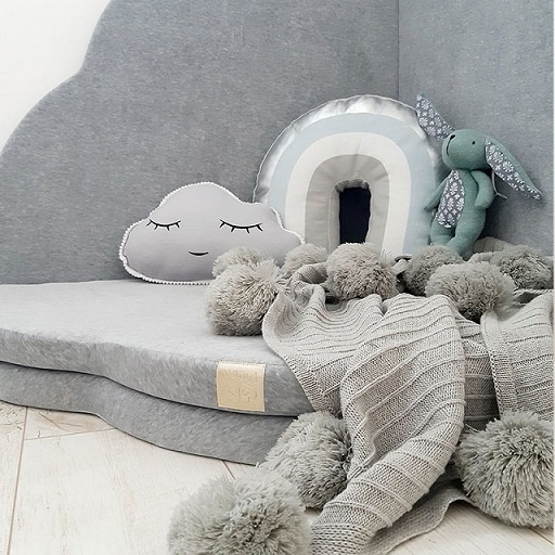 Meow, fleksibel lekematte Cloud, lysgrå - Bilde 6