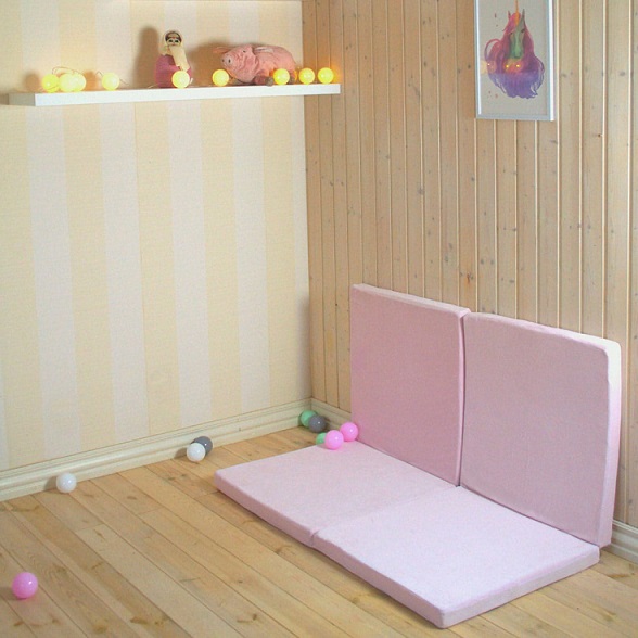 Meow, fleksibel lekematte Square, rosa - Bilde 4