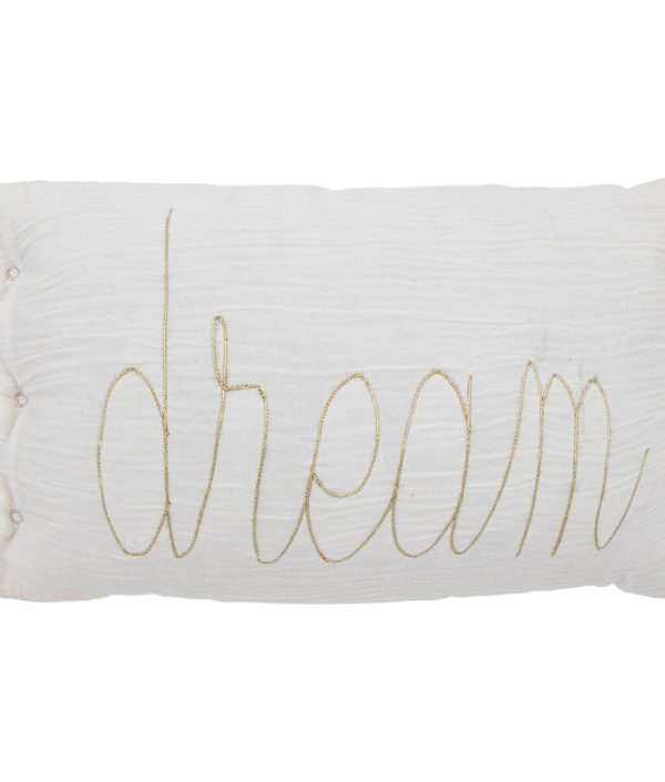 Hvit rektangulær pute, Dream