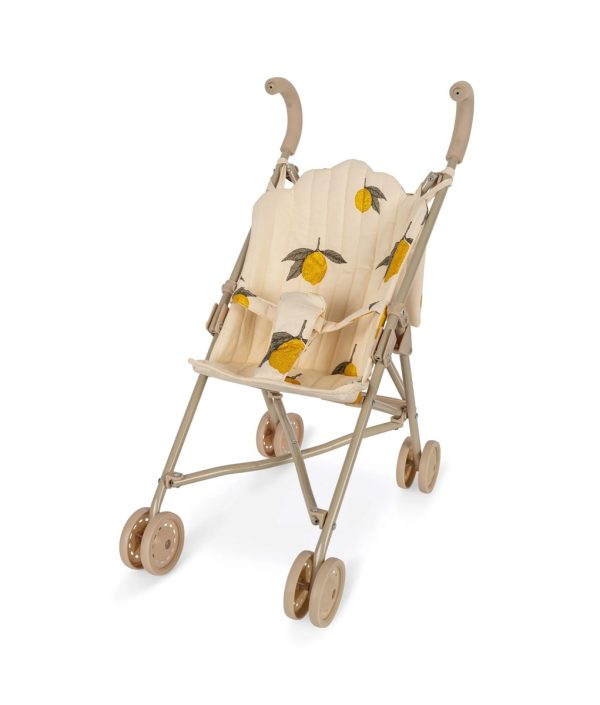 Konges Sløjd, dukkevogn stroller, Mon grand citron glitter
