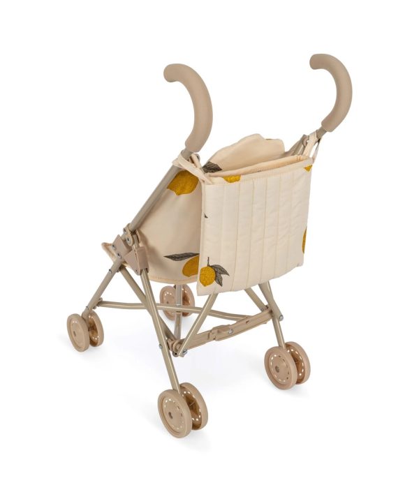 Konges Sløjd, dukkevogn stroller, Mon grand citron glitter