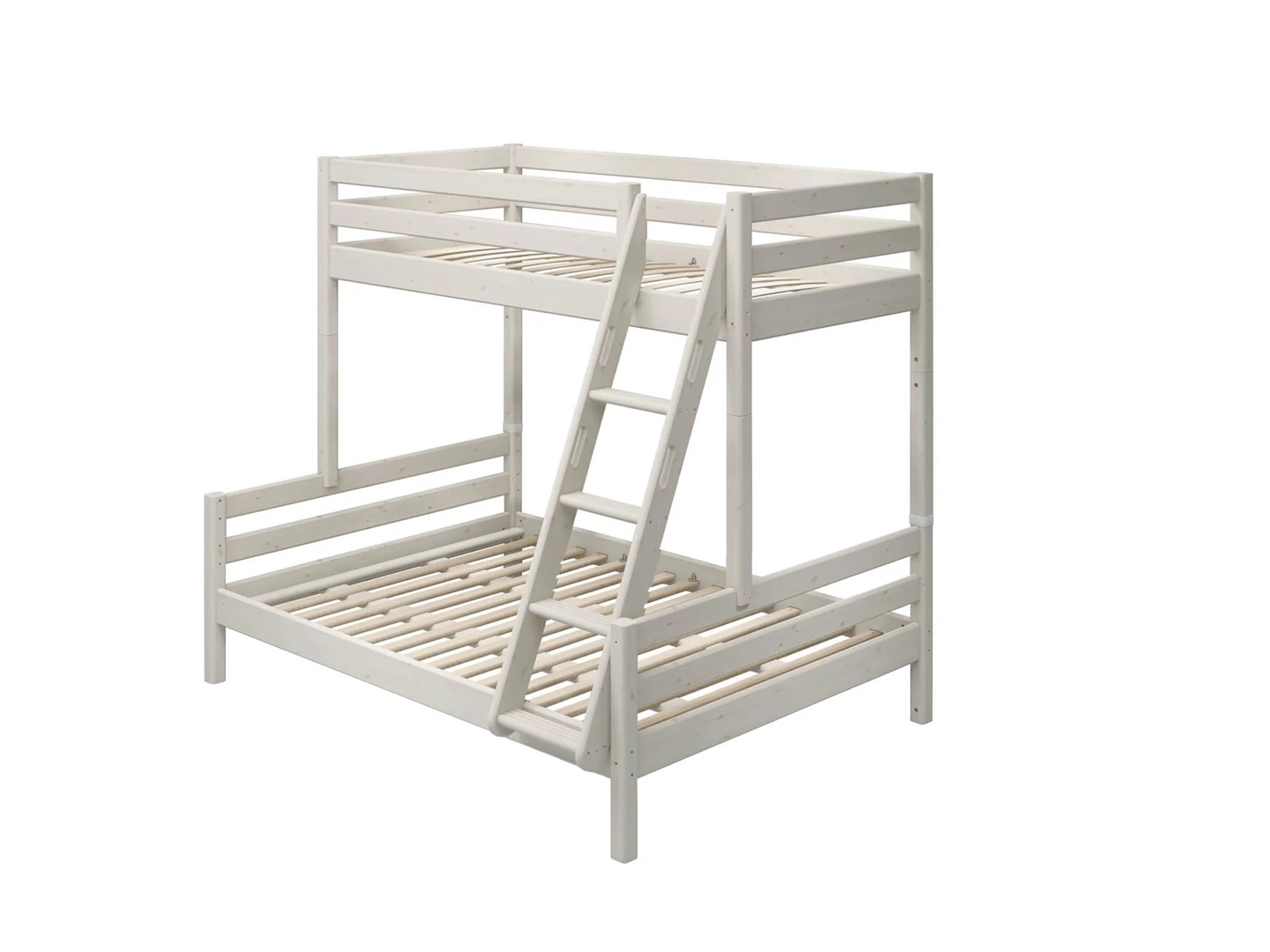 Flexa, køyeseng familieseng Classic 90x200/140x200 cm, hvit - Bilde 6