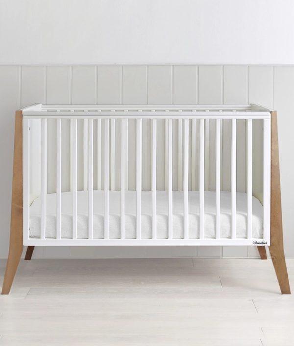 Sprinkelseng Willow, hvit/vintage