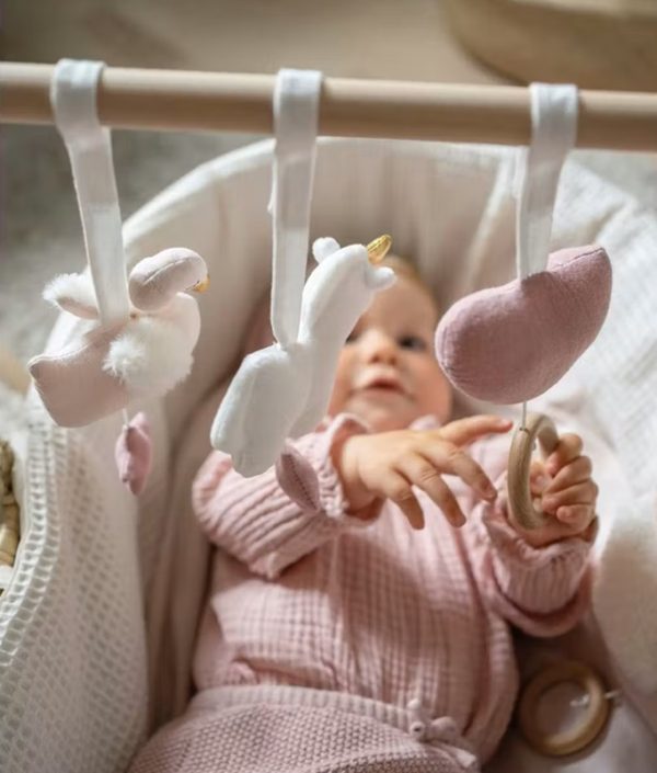 JaBaDaBaDo, figurer til babygym Svane, rosa
