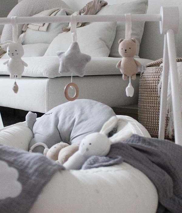 JaBaDaBaDo, babygym i tre, hvit