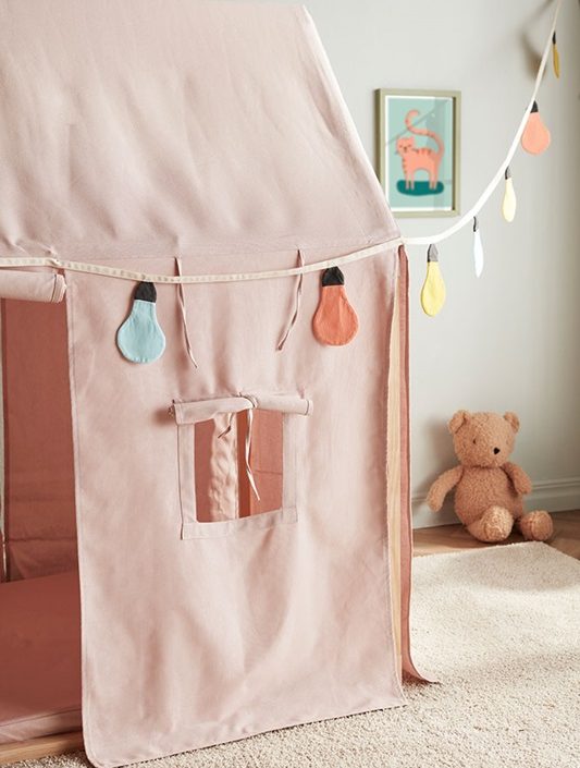 Kid's Concept, lekhus lektelt lyserosa