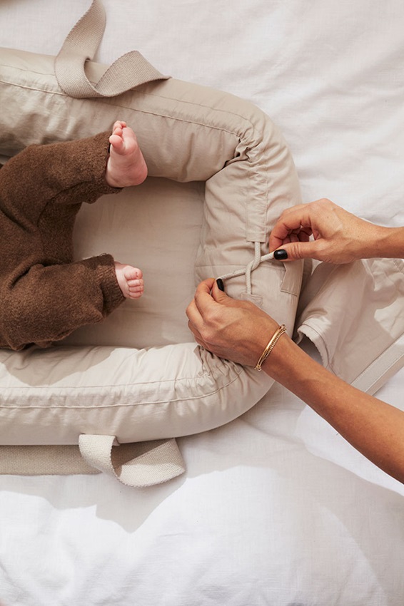 Kid's Concept, babylift babynest, grå - Bilde 6