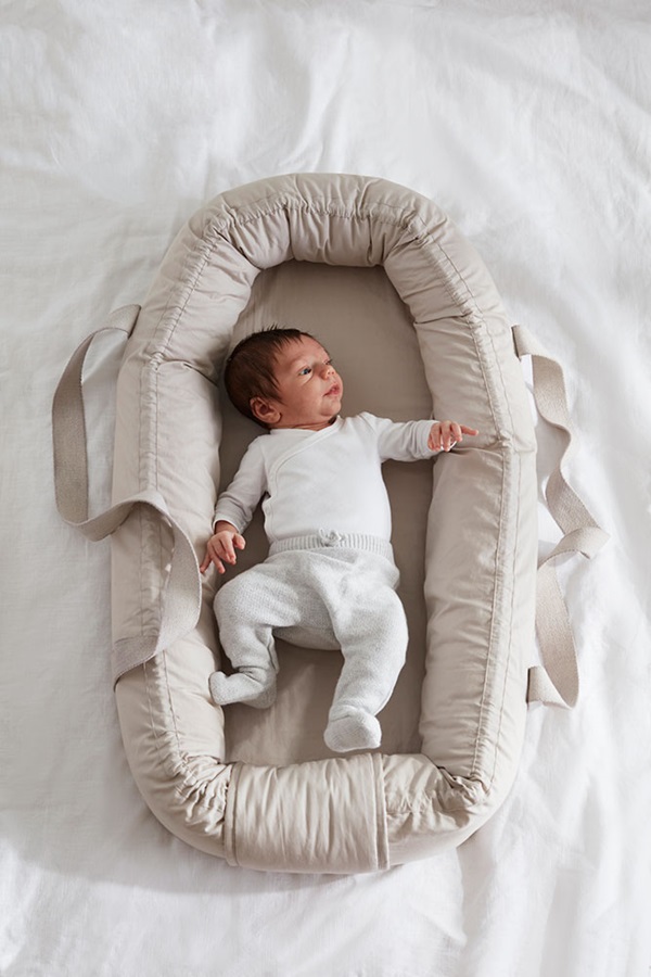 Kid's Concept, babylift babynest, grå - Bilde 8