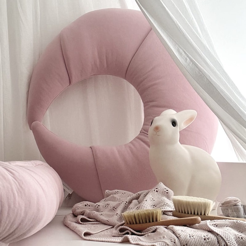 Cotton & Sweets, ammekudde Croissant, blush - Bilde 2