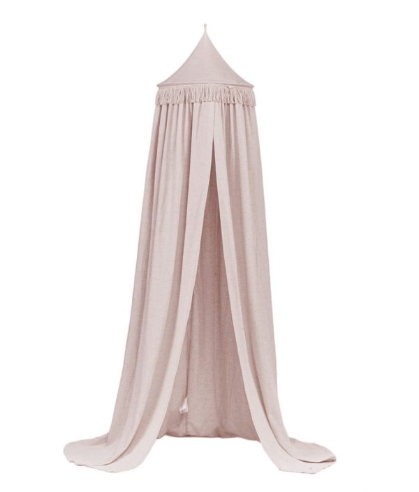 Boho twist pudderrosa sengehimmel, Cotton & Sweets