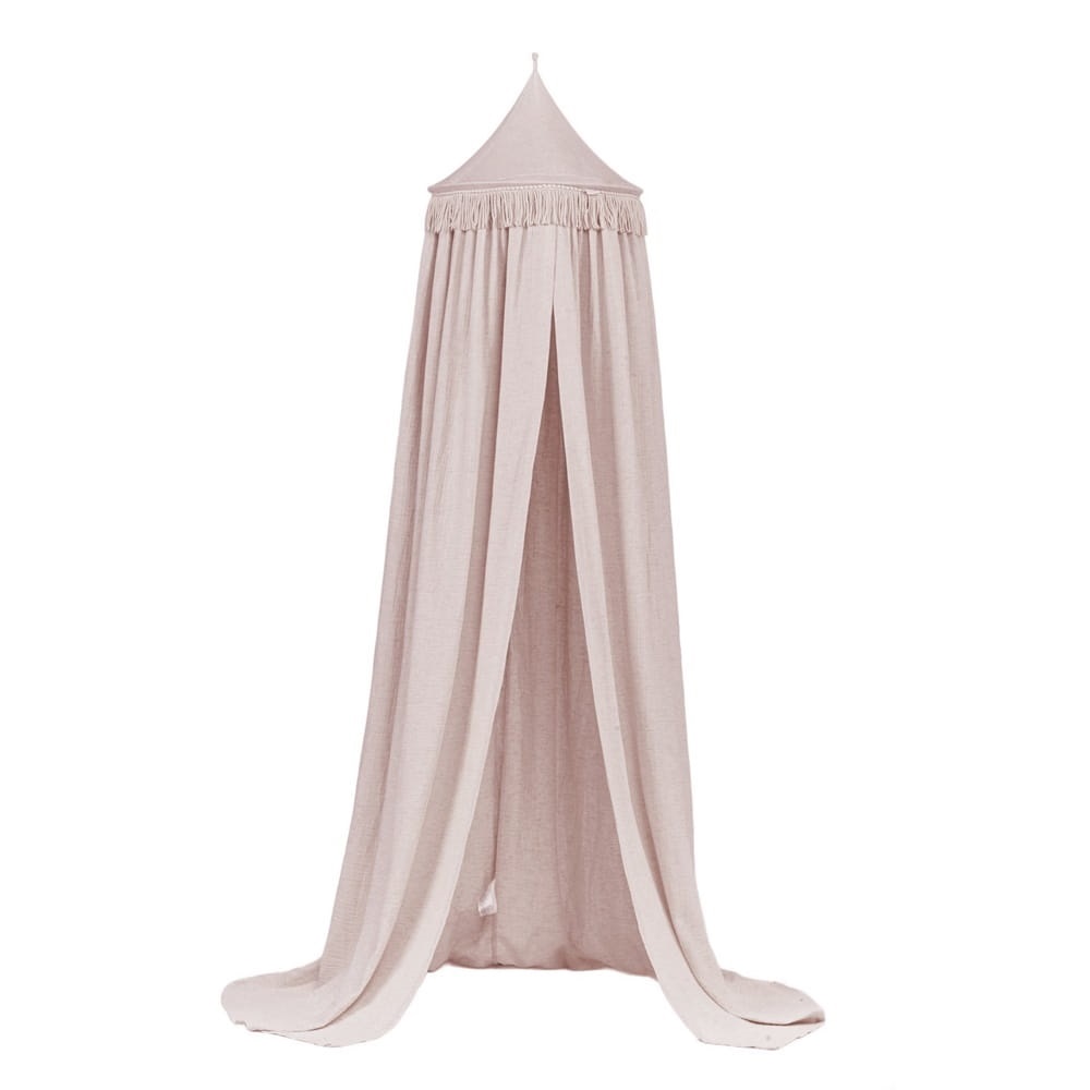 Boho twist pudderrosa sengehimmel, Cotton & Sweets
