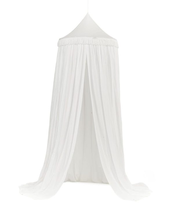 Boho twist hvit sengehimmel maxi, Cotton & Sweets