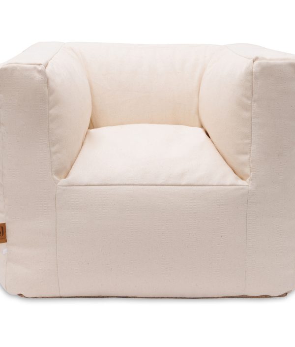 Jollein, Sofa Beanbag lenestol, natural twill