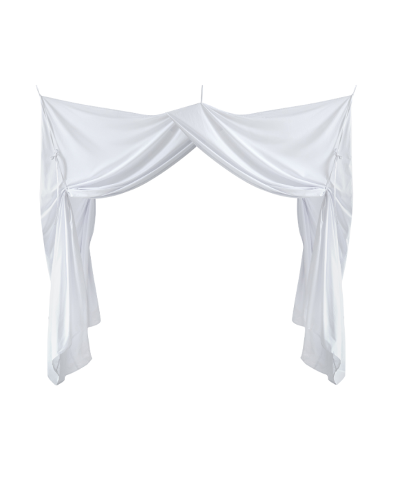 Babylove, Bed drape sengehimmel, hvit
