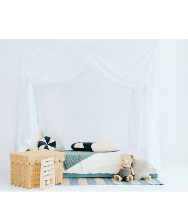 Babylove, Bed drape sengehimmel, hvit