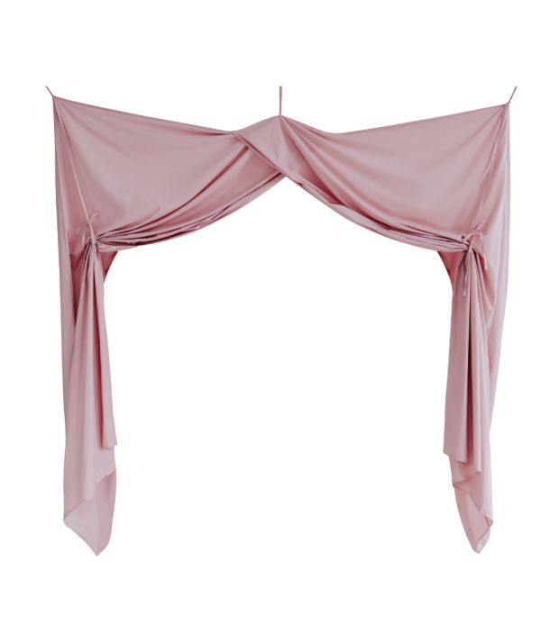 Babylove, Bed drape sengehimmel, pudderrosa