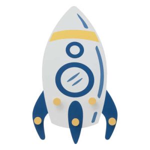 Hengebrett knaggrekke til barnerommet, Rocket