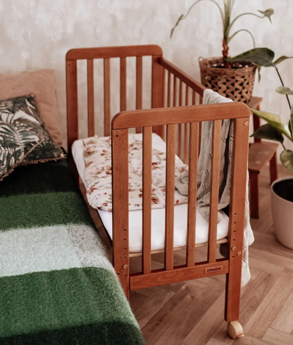 Sprinkelseng/Side crib , vintage