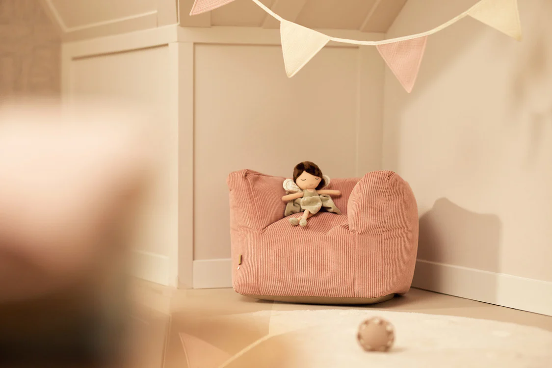 Jollein, Sofa Beanbag lenestol, Wild Rose - Bilde 5