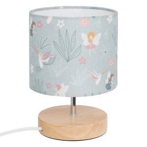 Bordlampe til barnerommet, magic forrest