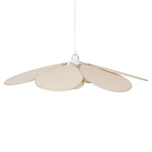 Beige taklampe til barnerommet