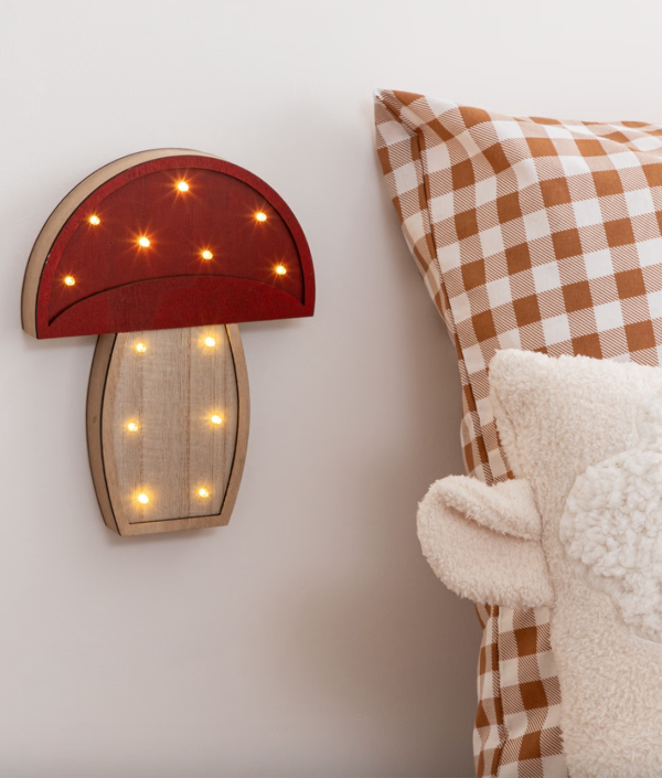 Nattlampe til barnerommet, sopp