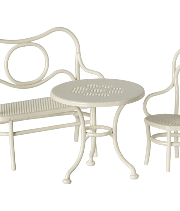 Maileg, Lite café-sett til mus, offwhite