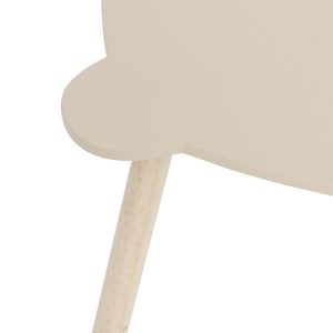 Bord teddybjørn, beige
