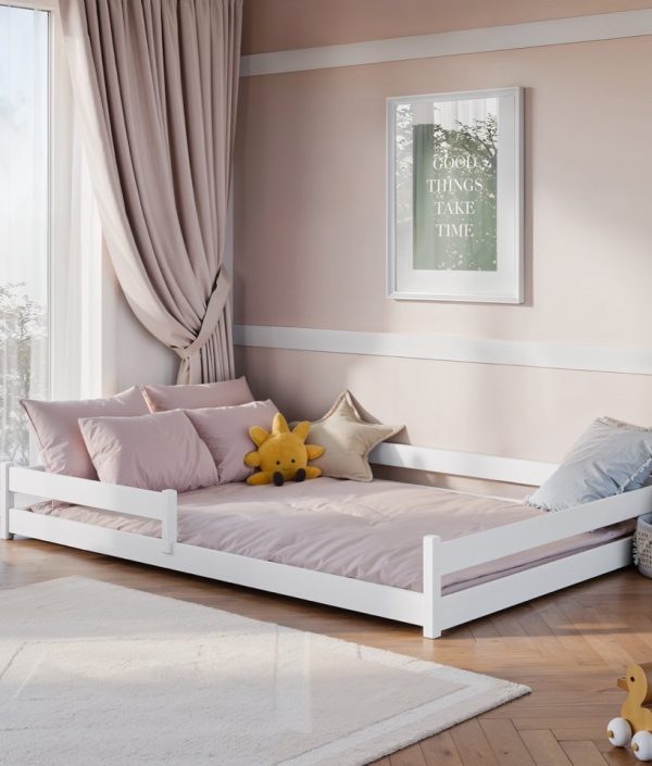 Stor juniorseng Fiora 140x200 cm, hvit