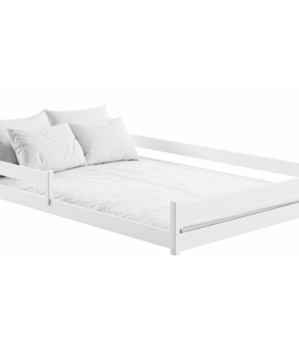 Stor juniorseng Fiora 140x200 cm, hvit