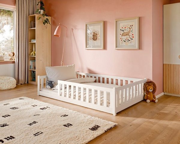 Barneseng Ossian 120x200 cm, hvit