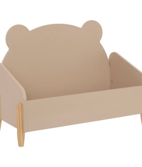 Oppbevaringsboks til barnerommet - Beige teddy