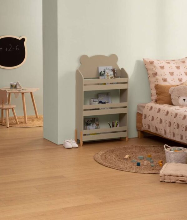Bokhylle til barnerommet, Teddy beige