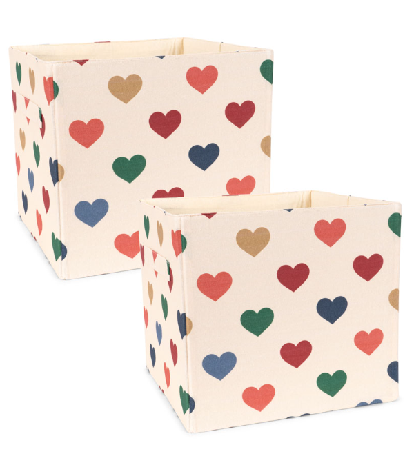 Konges Sløjd, oppbevaringsboks 2-pack Coeur Colore
