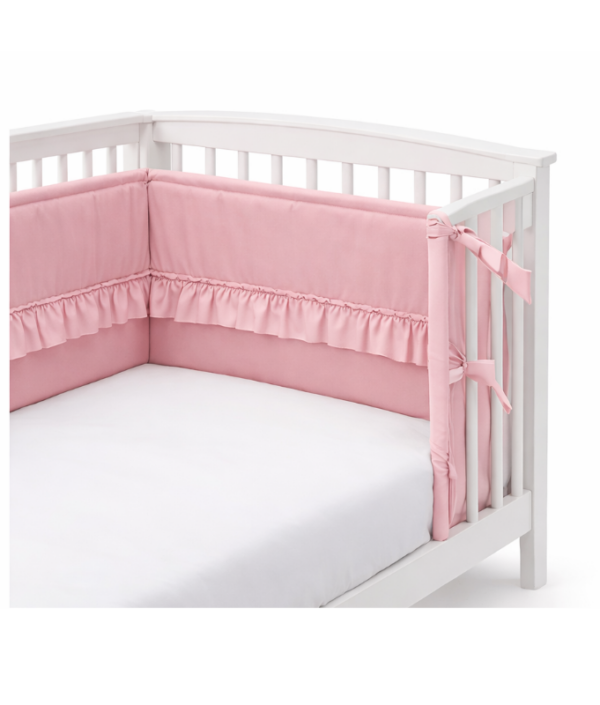 Babylove, Sengehest med volang, Lys rosa