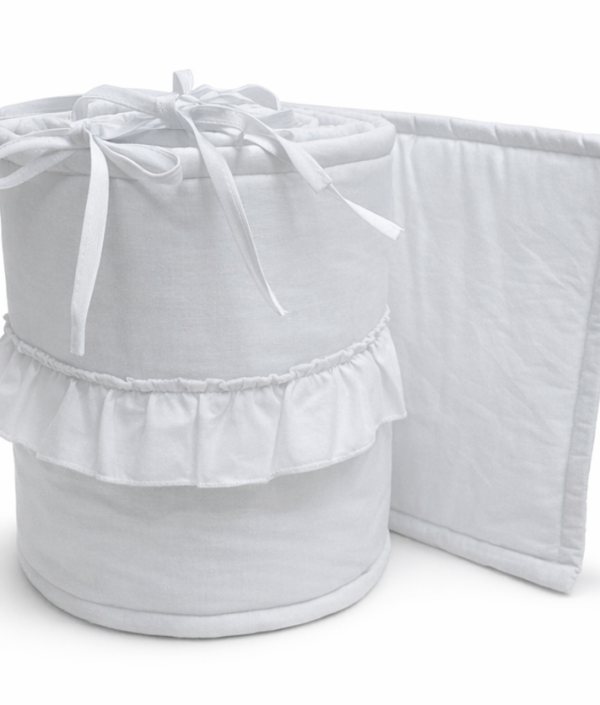 Babylove, Sengehest med volang, Hvit