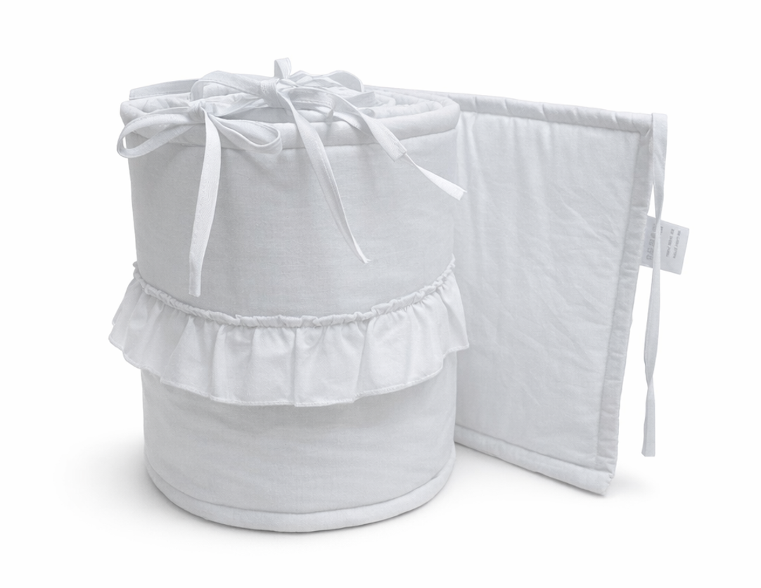 Babylove, Sengehest med volang, Hvit