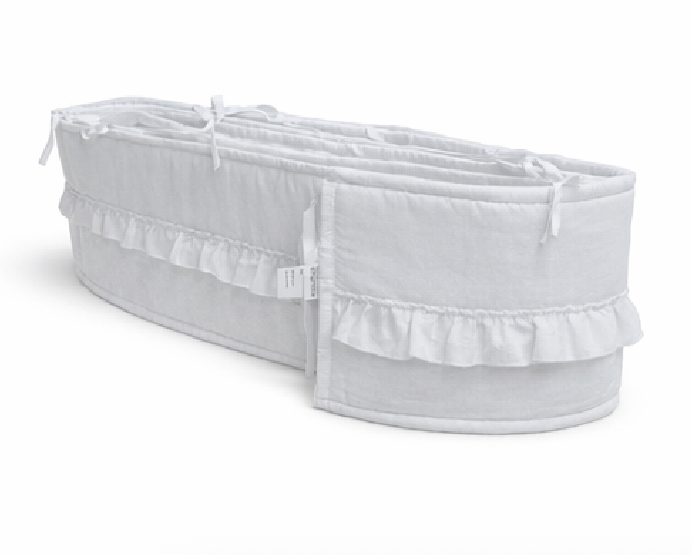 Babylove, Sengehest med volang, Hvit - Bilde 3