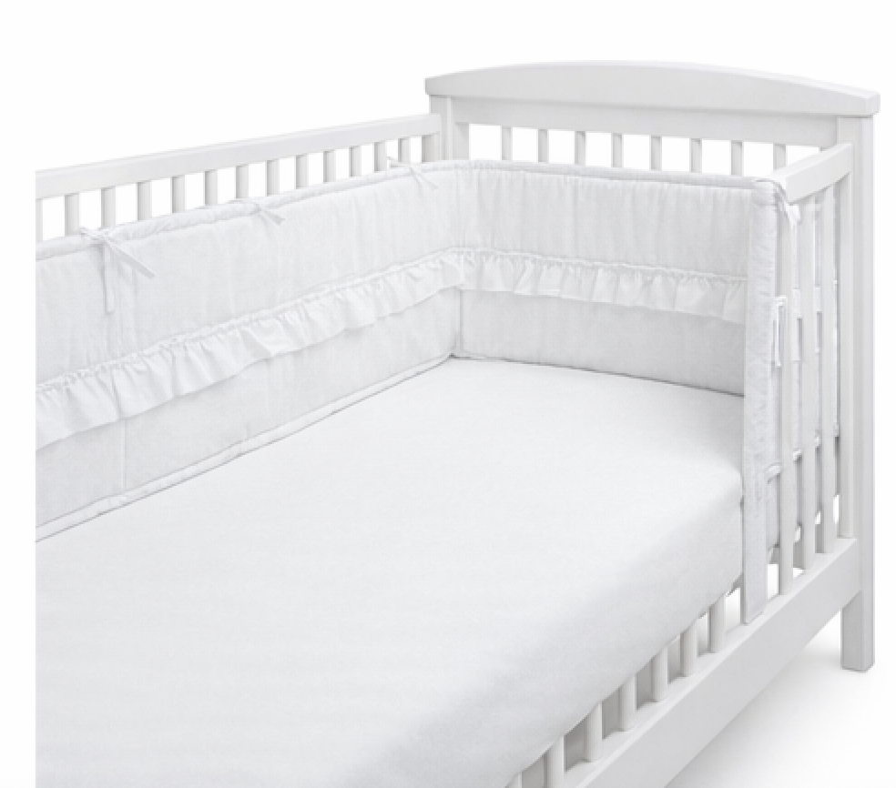 Babylove, Sengehest med volang, Hvit - Bilde 4